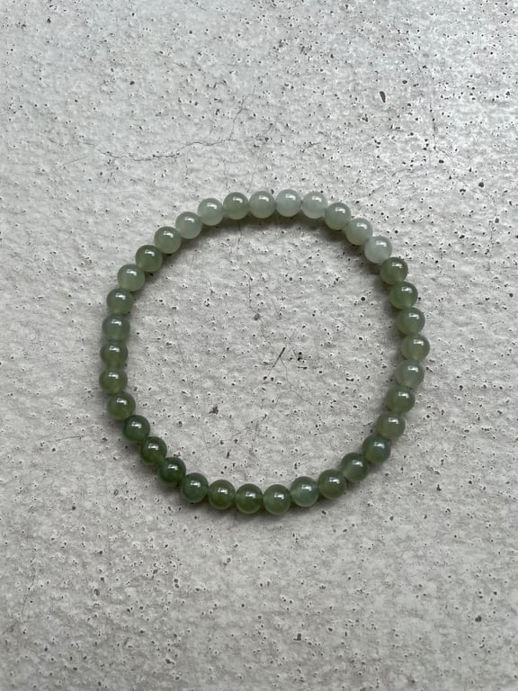 Grøn Jade Nefrit - Kvalitet AAA billede 5