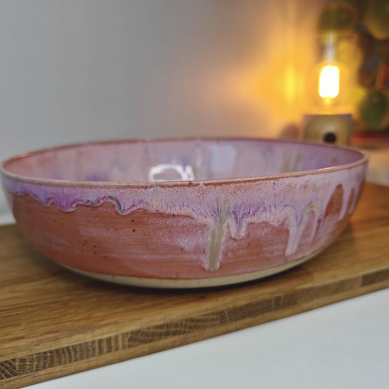 Lyserød skål  billede 3