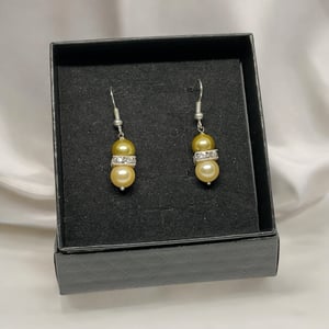 Gule Øreringe – produktbillede