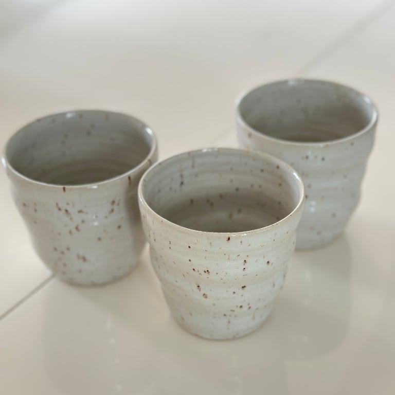 Spiralkrus råhvid med nister billede 2