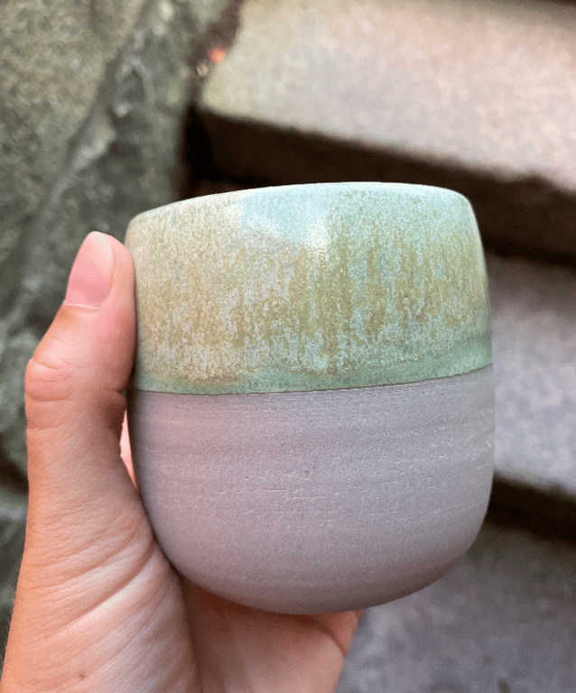 Hånddrejet kop  billede 3