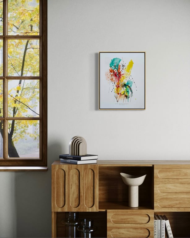 KUNST TRYK I billede 3