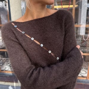 Opskrift: PetiteKnit - VALERIE BLOUSE – produktbillede