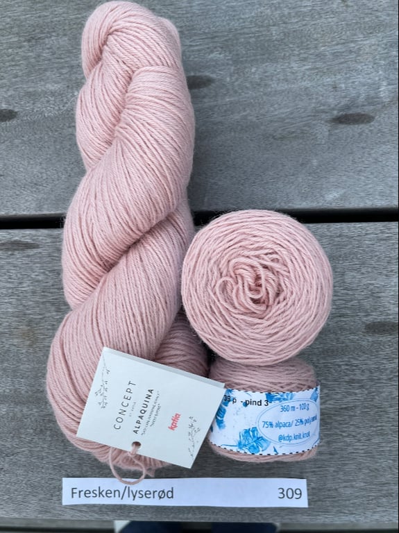 Kit: Baskerhue med ”sew as you go - og vendepinde” vælg mellem 15 farver (17)