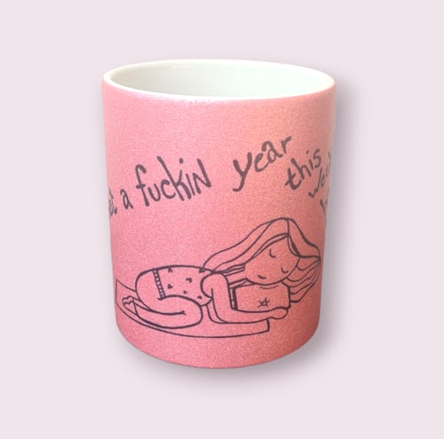 Krus: what a fuckin year Pink glimmer