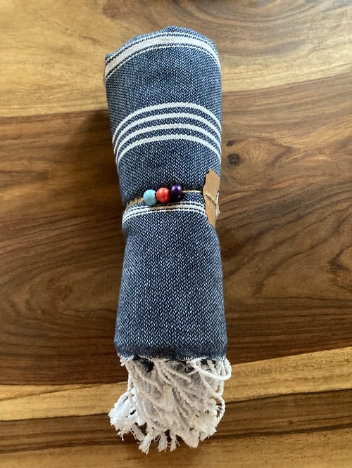 Hammam håndklæde - Konge Blå