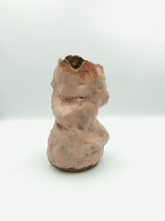 Fabulerende vase - rosa