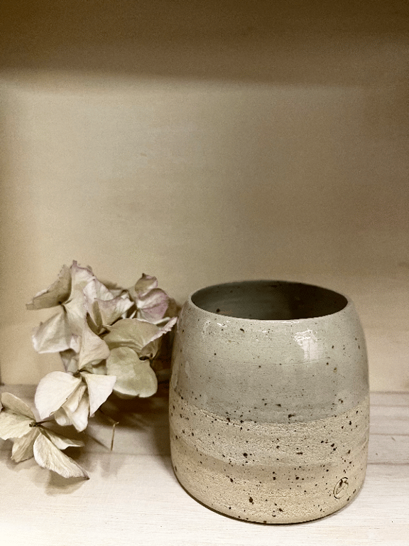 Vase 1 klar blank
