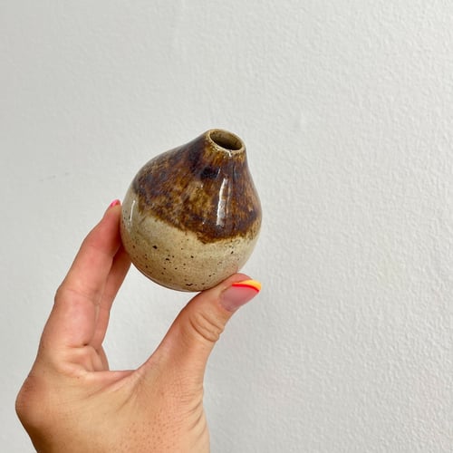Minivase i brune og beige nuancer (3)