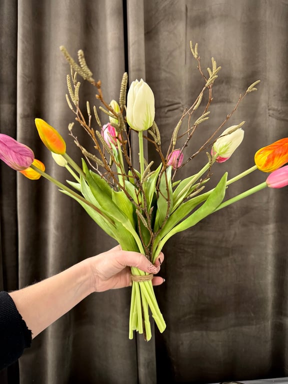 Tivoli tulipaner med birkegrene  billede 4