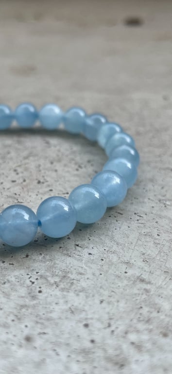 Blå Akvamarin - Kvalitet AAA billede 3