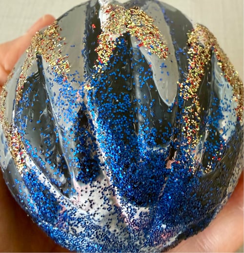 Kunst julekugle 100 (3)