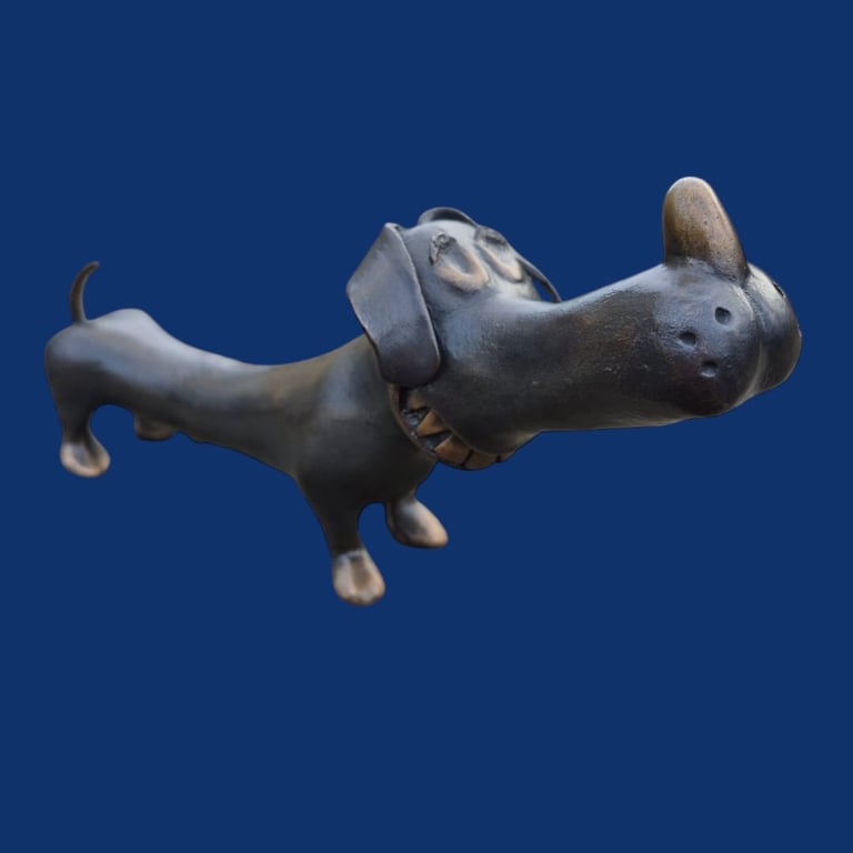 Karikatur Gravhund (Hun)  billede 5