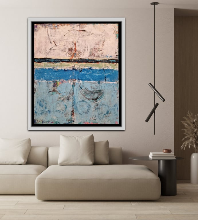#1326. 100x120 cm. SOLD billede 3