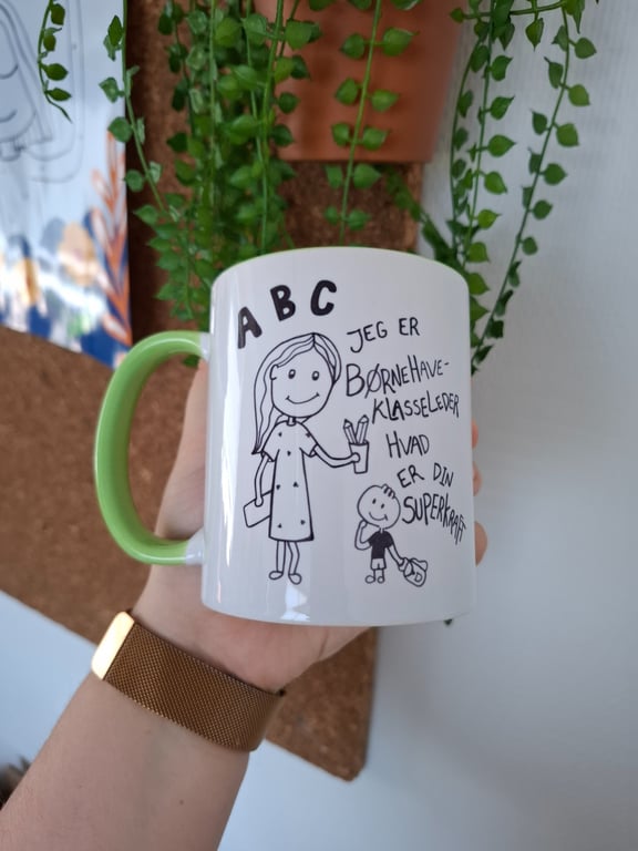 Krus: Jeg er børnehaveklasseleder, hvad er din superkraft Grøn