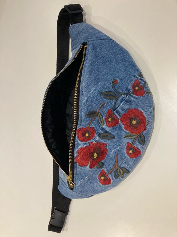 Bumbag m roser  billede 2