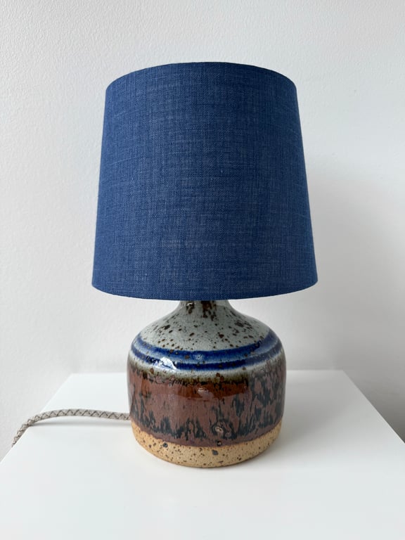 Upcycled vintage bordlampe - Helle Allpass