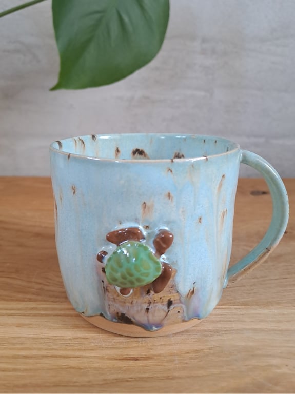 Skildpadde koppen kan indeholde 350ml.