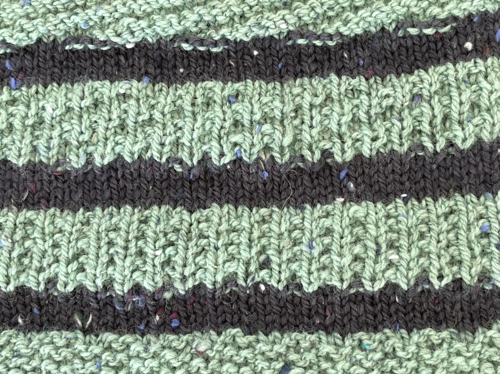 Kit: Halsrør i sekvensstrik - garn og opskrift billede 5