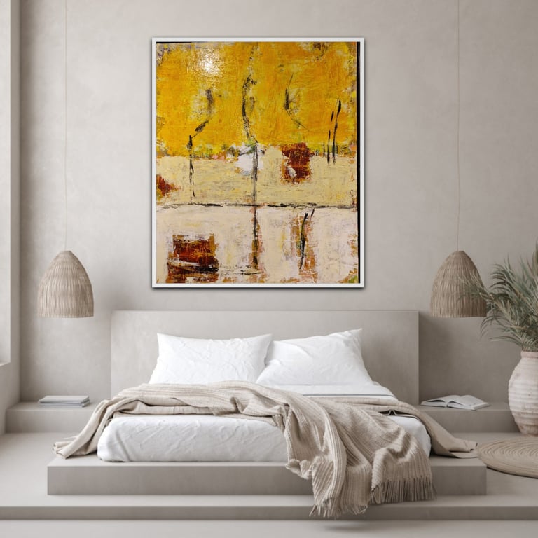 #1293  100 x 120 cm  SOLD billede 3