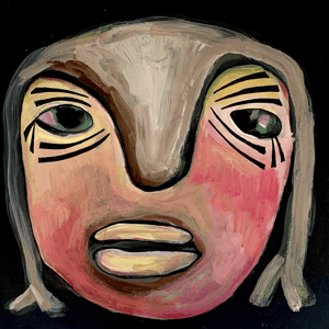 Hoved på træplade – produktbillede