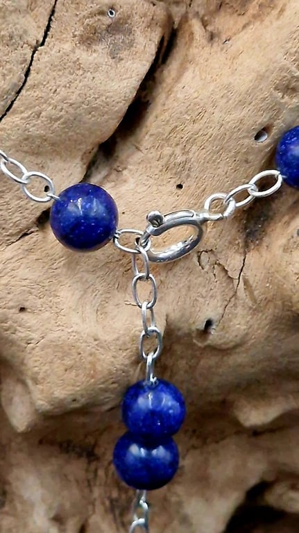 Lapis Lazuli halskæde billede 3