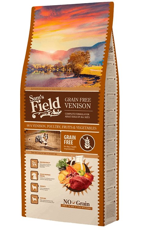 Sams Field Grain Free Venison 13 kg