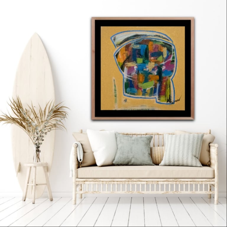 #1120 Maleri 100X100cm SOLD