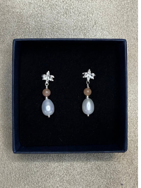 Alba - Øreringe (Sterling Sølv)