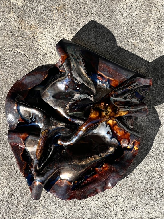 Væg Relief - Smeltet stilhed#2