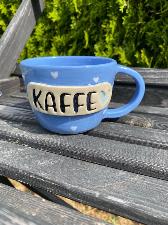 Blå Kaffe-kop