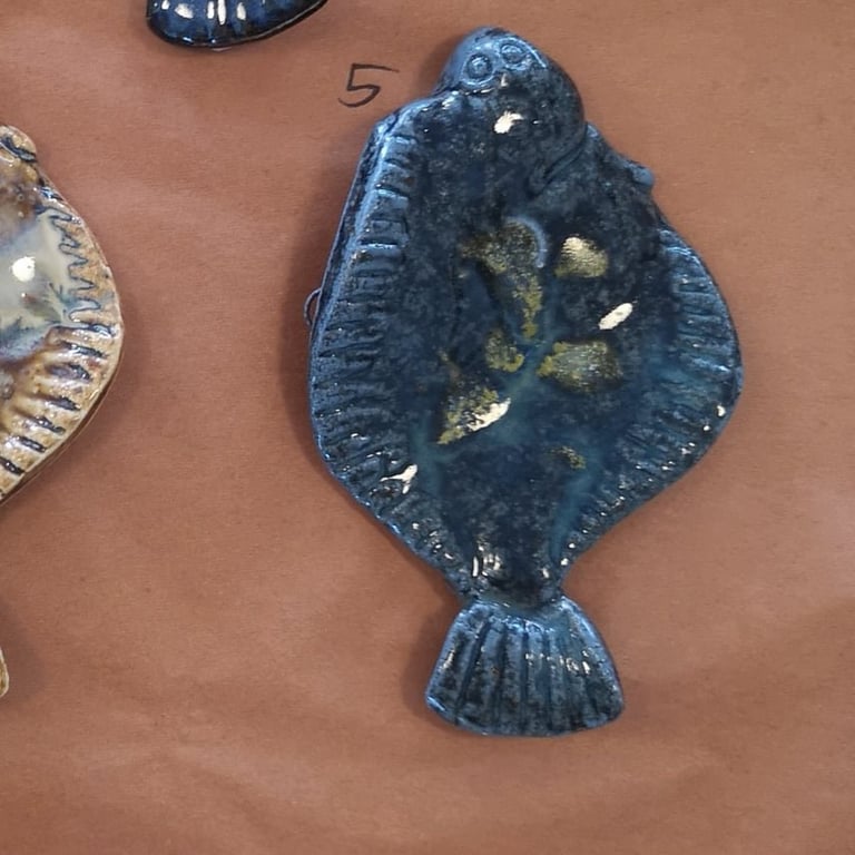 Rødspætte, blå billede 5