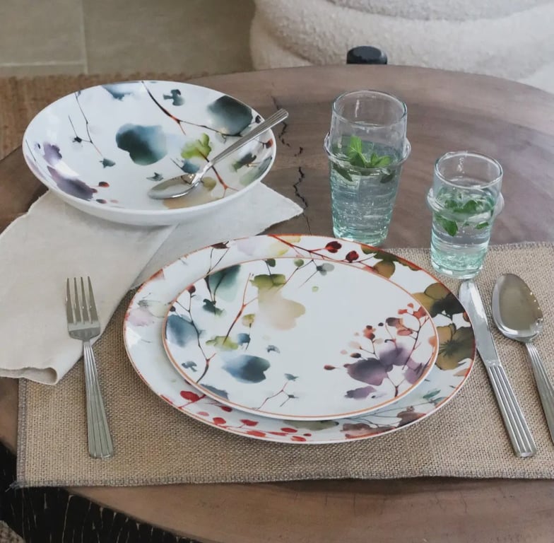 AQUARELLE Middagstallerken 27 cm (4)