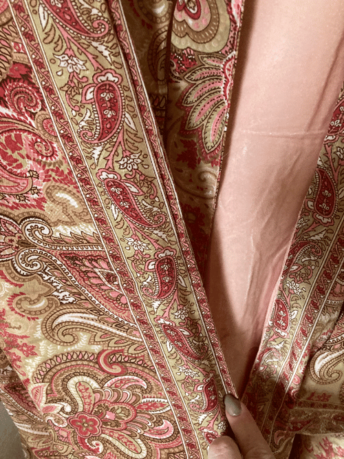 Kimono silke/velour (4)