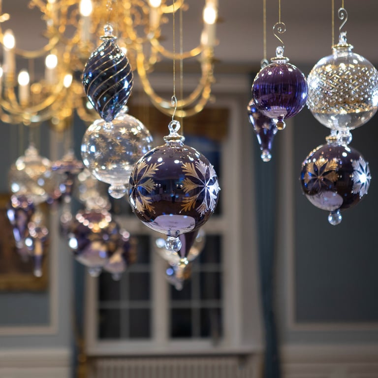 JULEKUGLE DESIGN 1003 GOLDEN MED GULD billede 7