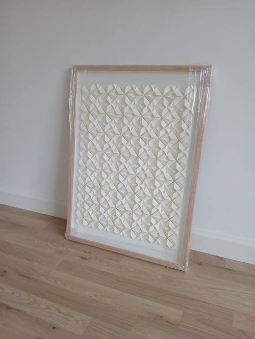 50x70cm, Foldet værk, indrammet  (3)