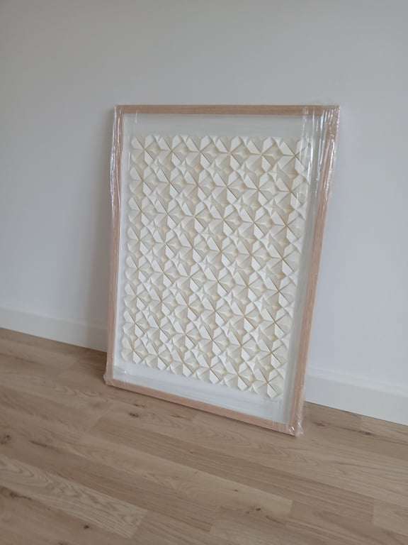 50x70cm, Foldet værk, indrammet  billede 3