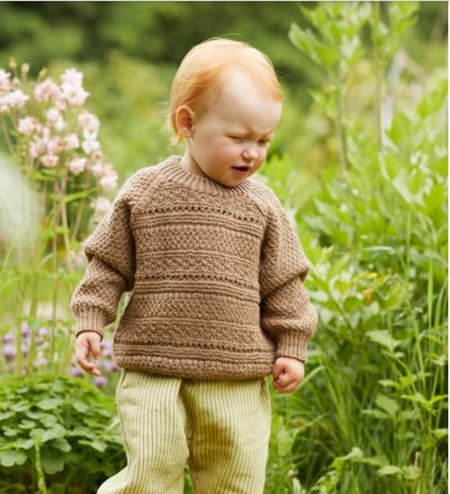 Kit: Kobbelobbetrøje ½-10 år