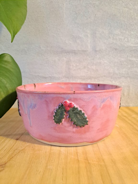 Julehyggeskålen er 17 cm i diameter og 7,5 cm høj billede 3
