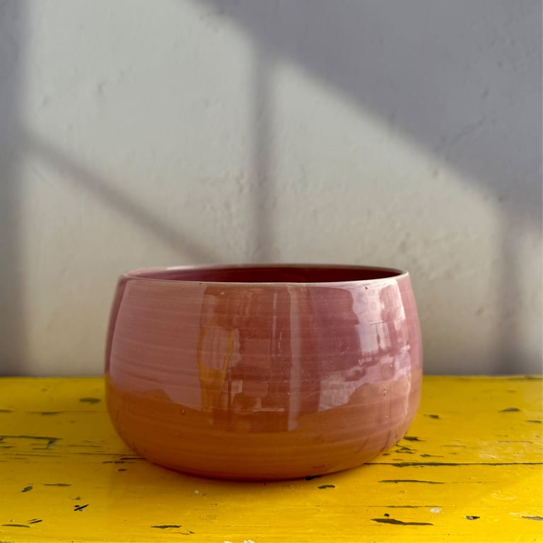 Hundeskål lille gammelrosa  billede 2