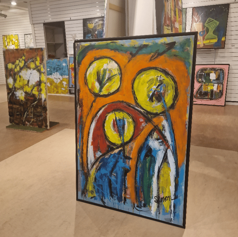 #1245  100x150 cm SOLD billede 2