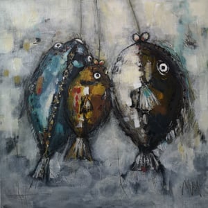 Stenbider maleri  – produktbillede