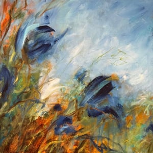 Blue summer II SOLGT – produktbillede