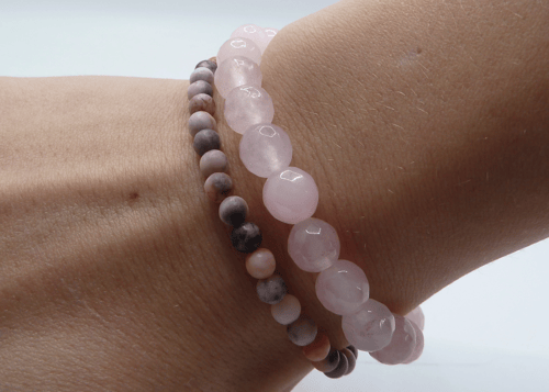 Zebra Jade Armbånd - 4mm (2)