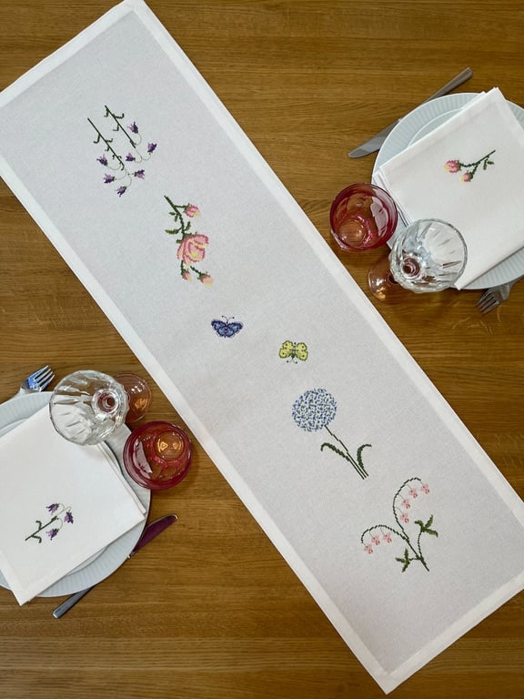 Spring time 2043-2 løber ca. 30 x 100 cm.