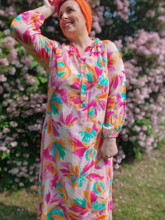 Lyng Kjole Pink