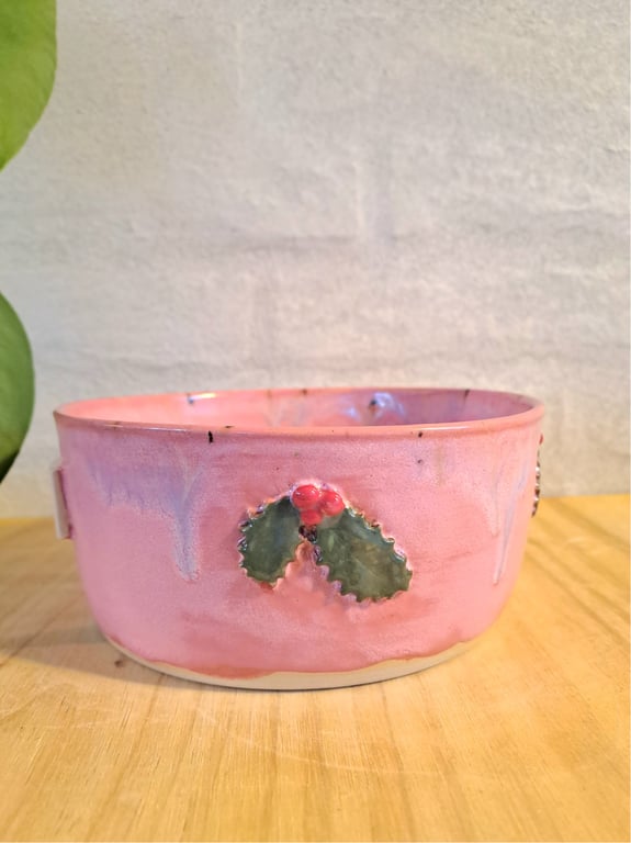 Julehyggeskålen er 17 cm i diameter og 7,5 cm høj billede 4