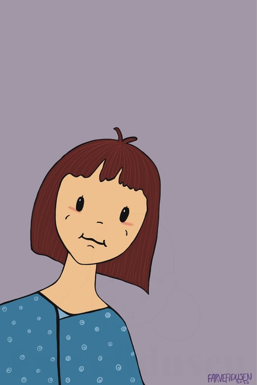 Plakat: Pigen Lavendel