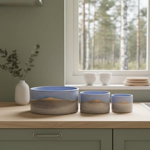 Cylinderskål Mellem – produktbillede