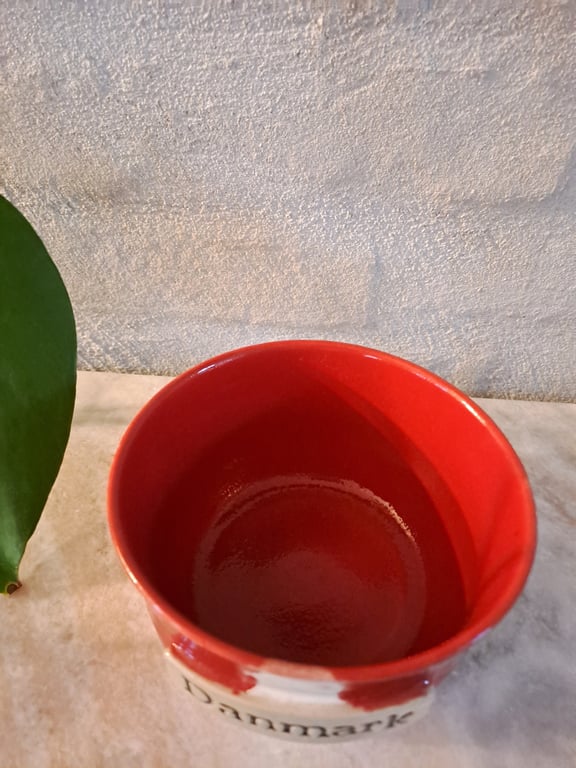 Danmarksskålen er 11,5 cm i diameter og 7 cm høj billede 3